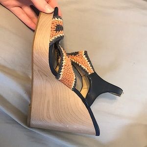 Wedge heels